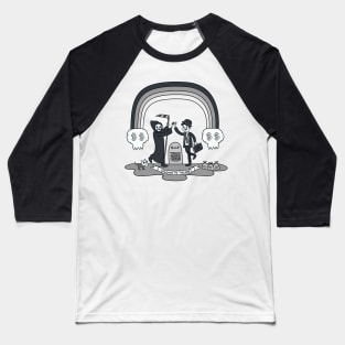 Death And Taxes Baseball T-Shirt